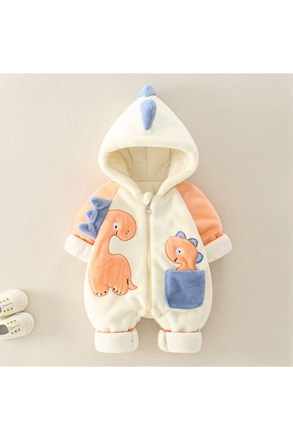 Soft Thermal Bodysuit Baby Girls Onesie Fit Jumpsuit With Long Sleeve Toddler Winter Wear And Daily Comfort Breathable O-Neck Spring Child One-Pieces