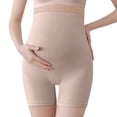 thumbnail image 1 of MEZZALL Solid Color Maternity Pregnant Women's Shorts Pregnancy Belly Support High Waist Shorts Stylish Trousers, 1 of 7