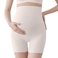 thumbnail image 1 of MEZZALL Solid Color Maternity Pregnant Women's Shorts Pregnancy Belly Support High Waist Shorts Versatile Trousers, 1 of 7