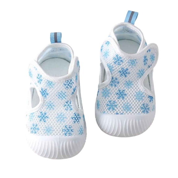 MEZZALL Summer Arrival Baby Walking Shoes Mesh Soft Sole Unisex Toddler Shoes 1-3 Years Breathable Mesh Walking Shoes Relaxed Fit Footwear