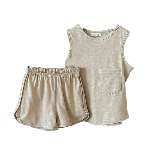 MEZZALL Summer Two Piece Set Of Shorts Cute Toddler Baby Wear 2-3Y