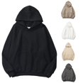 thumbnail image 1 of MEZZALL Sweatshirts For Women Solid Color Long Sleeve Hoodies Basic Loose Pockets Drop Shoulder Pullovers Tops Fall Daily Outdoor Fashionable Travel, 1 of 6