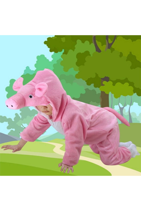 Toddler Animal Romper Jumpsuit For Boys Performance Stage Play Party Onesie Giraffe Chick Tiger Monkey Family Matching Lovely Long Sleeve O-Neck Spring Child One-Pieces