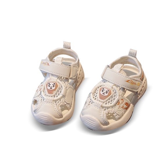 MEZZALL Toddler Boys Girls Breathable Quick Drying Mesh Sports Beach Sandals Lightweight Closed Toe Sandals Sports Shoes Footwear Fashionable / 15-18 Months