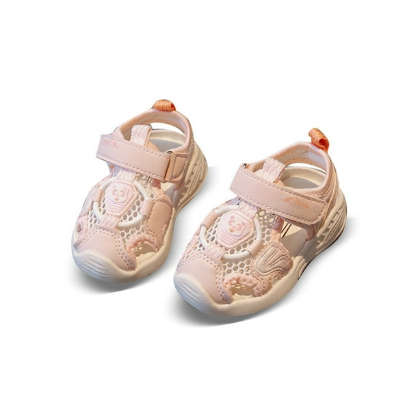 MEZZALL Toddler Boys Girls Breathable Quick Drying Mesh Sports Beach Sandals Lightweight Closed Toe Sandals Sports Shoes Footwear Soft / 3-3.5 Years