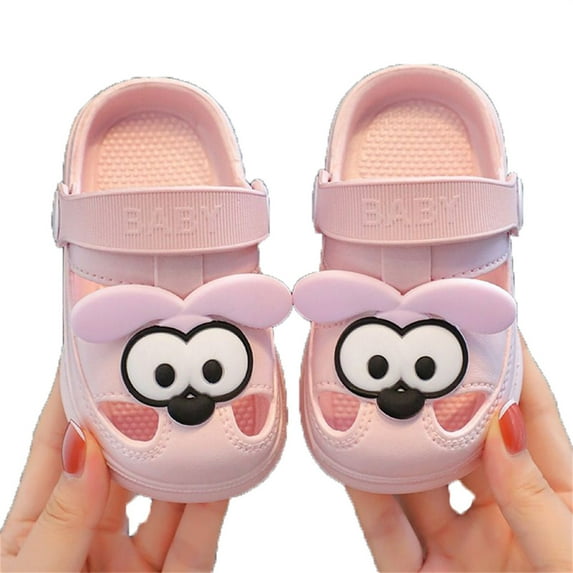 MEZZALL Toddler Boys Girls Clogs Cute Animals Non- Kids Platform Sandals For Shower And Beach Shoes Classic / 8.5-9 Years