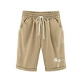 thumbnail image 1 of MEZZALL Toddler Children Casual Thin Shorts Elastic Waistband Loose Knee Length Pants (3-13y) Relaxed Fit Baby Wear, 1 of 5