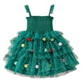 thumbnail image 1 of MEZZALL Toddler Girls Sleeveless Christmas Holiday Dress Dance Party O-Neck Dresses Cute Teen Dailywear, 1 of 7