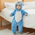thumbnail image 1 of MEZZALL Toddler Jumpsuit Baby Cartoon Bodysuit Kids With Animal Theme Sleep For Autumn Winter Hooded And Sleep Versatile Long Sleeve O-Neck Spring Child One-Pieces, 1 of 4