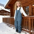 thumbnail image 1 of MEZZALL Toddler Jumpsuit Insulated Snowsuit For Girls Ski Romper With Bib Pants For Outdoor Winter Sports Breathable Long Sleeve O-Neck Spring Child One-Pieces, 1 of 6