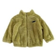 thumbnail image 1 of MEZZALL Toddler Kids Baby Girls Boys Solid Color Coat Jacket Outerwear Zipper Warm Winter Outwear Stylish Dailywear, Green, 5-6 Years, 1 of 4