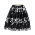 thumbnail image 1 of MEZZALL Toddler Kids Baby Girls Dancing Princess Skirt Embroidery Flowers Mesh Ballet Tutu Skirts Relaxed Fit Baby Dailywear, 1 of 6