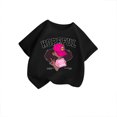 thumbnail image 1 of MEZZALL Toddler Kids Girls Cute Graphic T-Shirt Round Neck Short Sleeve Tee Summer Casual Tops, 3-4 Years, 1 of 3