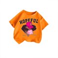 thumbnail image 1 of MEZZALL Toddler Kids Girls Cute Graphic T-Shirt Round Neck Short Sleeve Tee Summer Casual Tops, 3-4 Years, 1 of 3
