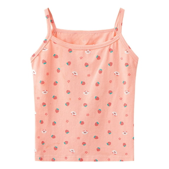 MEZZALL Toddler Kids Undershirt Tank Tops Soft Undershirt For Boys Girls Ribbed Knit Tank Tops Comfort, 6-7 Years