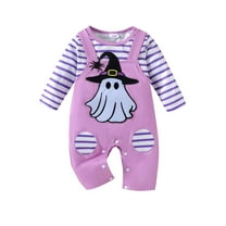MEZZALL Unisex Baby Halloween Cute Long Sleeve Jumpsuit Onesie One-Pieces Newborn Stylish Clothes