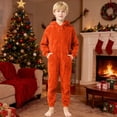 thumbnail image 1 of MEZZALL Warm Cozy Fuzzy Romper Jumpsuit Toddler Boys Girls Soft Onesie With Grip Soles For Indoor Outdoor Comfort Easy Dressing Cute Long Sleeve O-Neck Spring Child One-Pieces, 1 of 7
