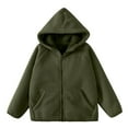 thumbnail image 1 of MEZZALL Winter Girls Coats With Thickened Warm Hooded Jacket Kids School Outerwear Classic Long Sleeve Tops, 1 of 3