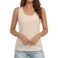 thumbnail image 1 of MEZZALL Women Lace Tank Tops Summer Solid Color Round Neck Casual Sleeveless Shirt Blouse For Daily Wear Fashionable Female Camisole, 1 of 4