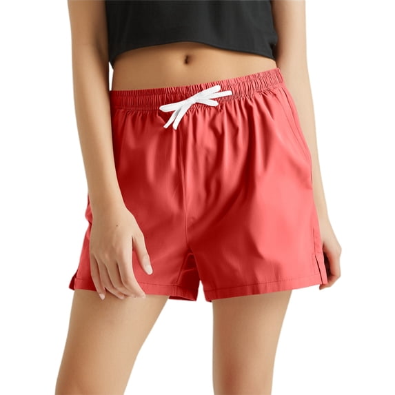 MEZZALL Women's Running Shorts Summer Lightweight Athletic Workout Shorts Cozy Solid Color Daily Ladies Workout Stretchy Casual Bottoms