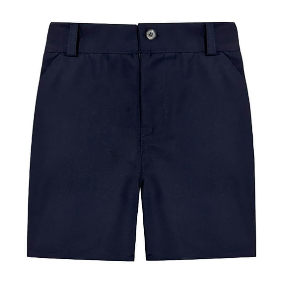 MEZZALL Youth Boys Shorts Stretch School Clothes Kids Solid Color Casual Shorts Pockets Cozy Toddler Baby Wear 13-14Y