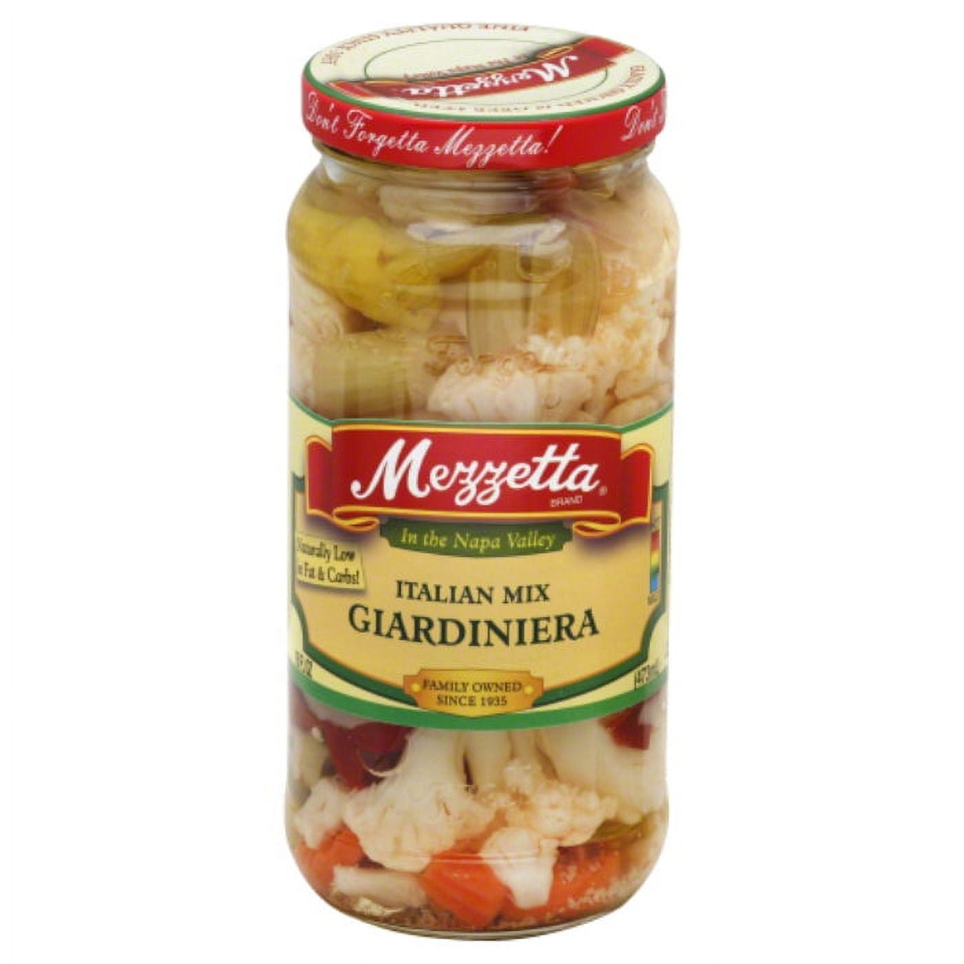 MEZZETTA GIARDINIERA 16 OZ - Pack of 6