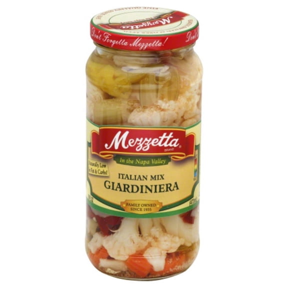 MEZZETTA GIARDINIERA 16 OZ - Pack of 6
