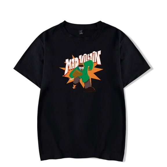 MF DOO MADVILLAIN AUTUMN ORANGE Men/Women T-Shirt Summer Streetwear Harajuku Tshirt Shirt Short Sleeve