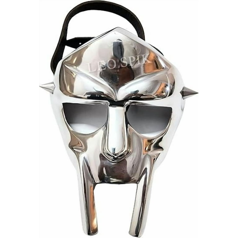 MF DOOM Mask Roman Helmet Face-Mask Viking Halloween Gladiator