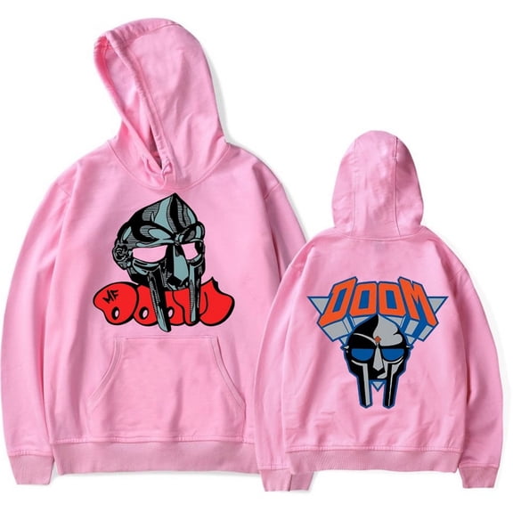 MF DOOM Merch Hoodie Retro Role Playing Sportswear Hip Hop Neutral Hoodie Casual Top