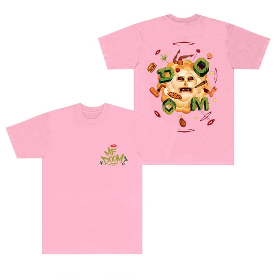 MF Doom Fight Cloud T-Shirts Mm Food Album Merch Tee Unisex Fashion Crewneck Short Sleeve Top