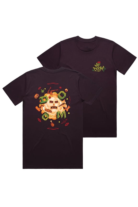 MF Doom Fight Cloud T-Shirts Mm Food Album Merch Tee Unisex Fashion Crewneck Short Sleeve Top