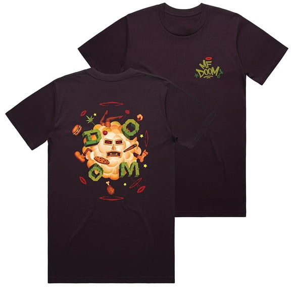 MF Doom Fight Cloud T-Shirts Mm Food Album Merch Tee Unisex Fashion Crewneck Short Sleeve Top