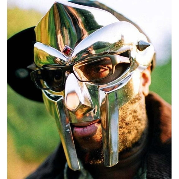 MF Doom Gladiator Mask steel Polish Finish Mask Limited Edition Handmade Design