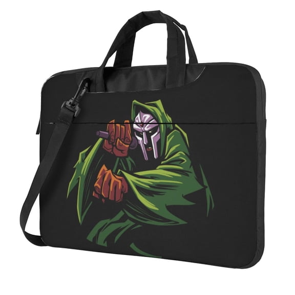 MF Doom Laptop Bag Laptop Case Computer Notebook Briefcase Messenger Bag with Adjustable Shoulder Strap 13 inch