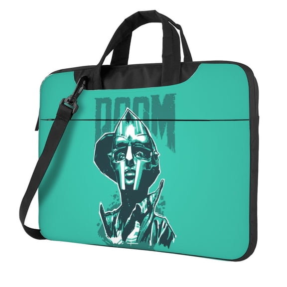 MF Doom Laptop Bag Laptop Case Computer Notebook Briefcase Messenger Bag with Adjustable Shoulder Strap 13 inch