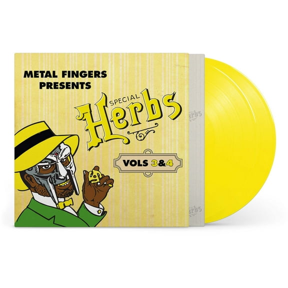 MF Doom - Metal Fingers Presents: Special Herbs Vol. 3 & 4 - Yellow - Music & Performance - Vinyl