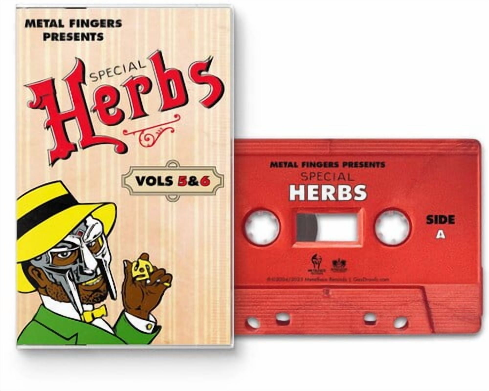 MF Doom - Metal Fingers Presents: Special Herbs Vol. 5 & 6 - Music & Performance - Cassette