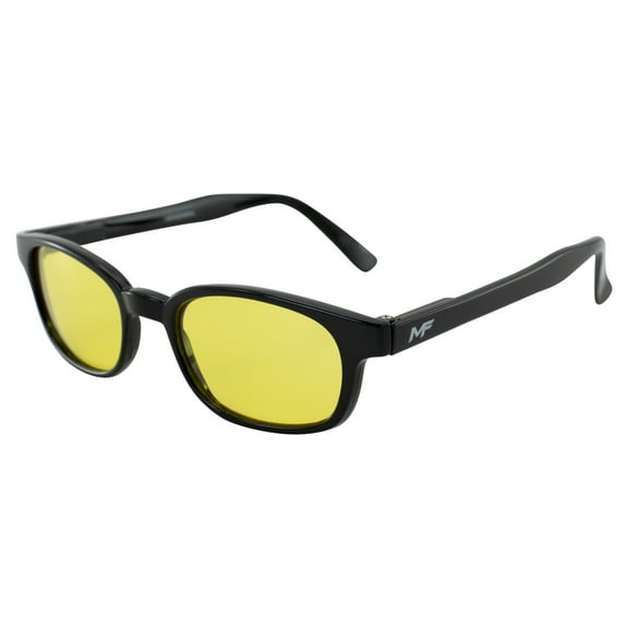 MF Lockdown Sunglasses (Black Frame/Yellow Lens)