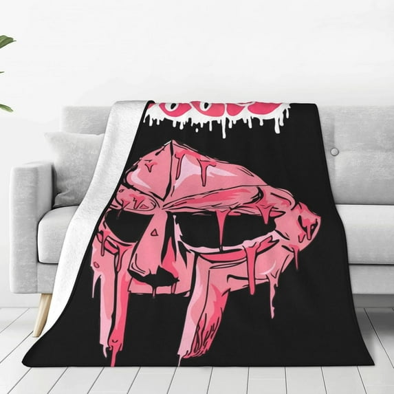 MF Music Doom Blanket Super Soft Flannel Throw Blanket Warm Cozy Fleece Blankets for Sofa Bed Living Room Dorm 40"x30"