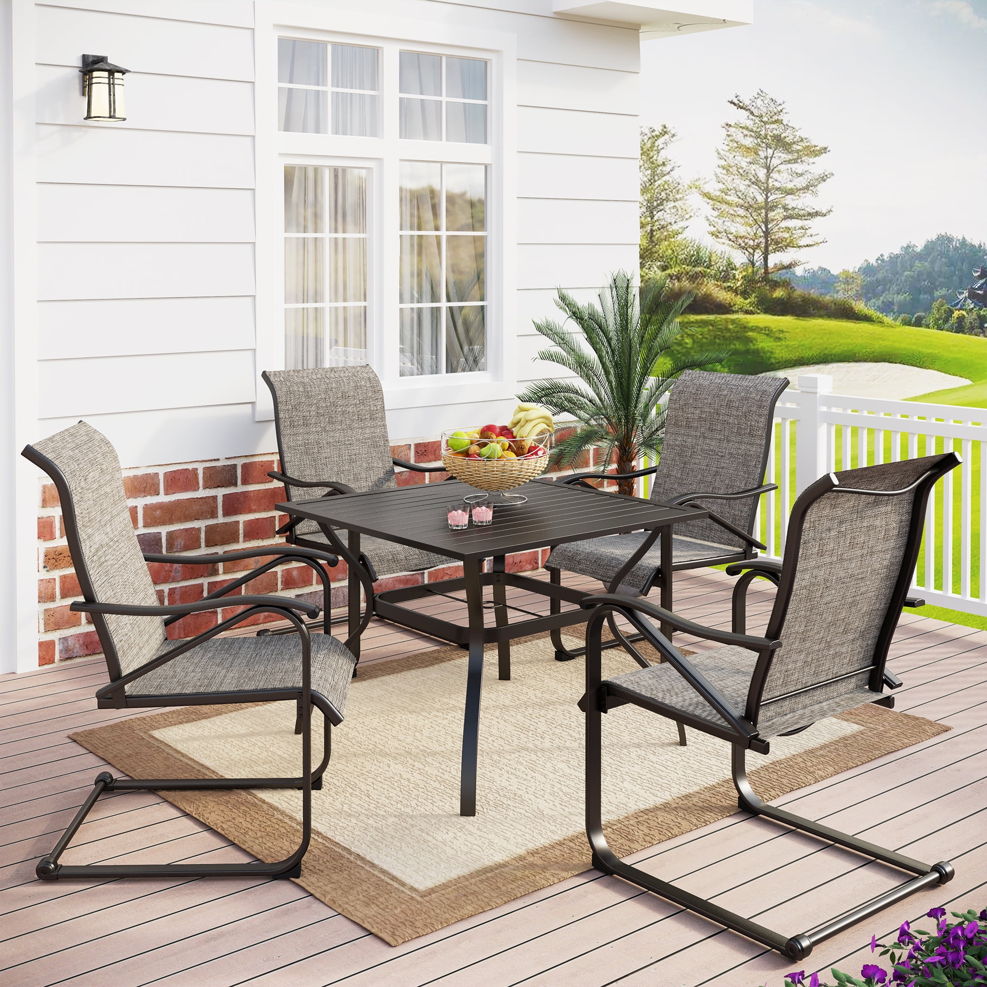 Spring chair 2024 patio set
