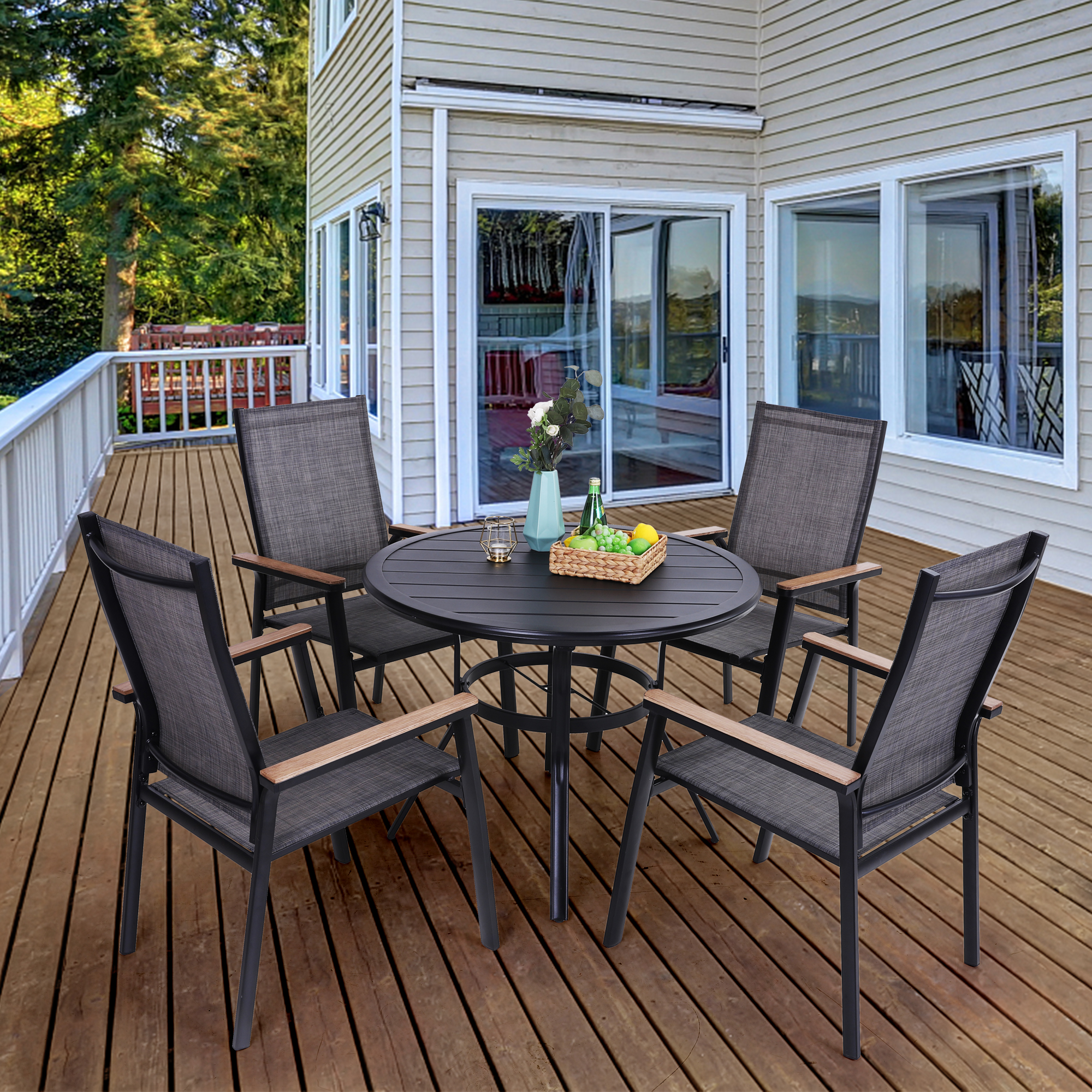 small dining set outdoor