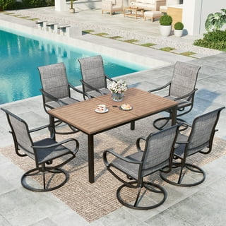 6 person patio dining sets clearance outlet