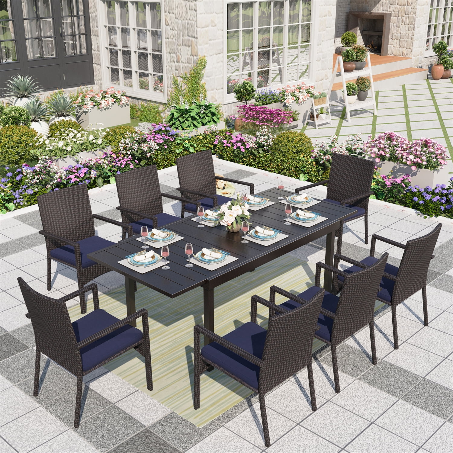 Shop Style Selections Pelham Bay 5-Piece Patio Dining Set with