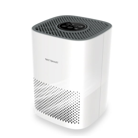 MF Studio Air Purifier for Home with H13 True HEPA Filter and Active Carbon Filter, Portable Air Cleaner for Allergies & Asthma, Bedroom, Pet Dander & Odor, Dust, Pollen, Wildfire/Smok