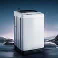 thumbnail image 1 of SUMMIT LIVING 1.5 Cu.ft Compact Washing Machine, LED Display 8 Wash Programs 10 Water Levels 3 Water Temperatures, Top-Load Compact Washer Machine for Apartment, Dorm, 1 of 9