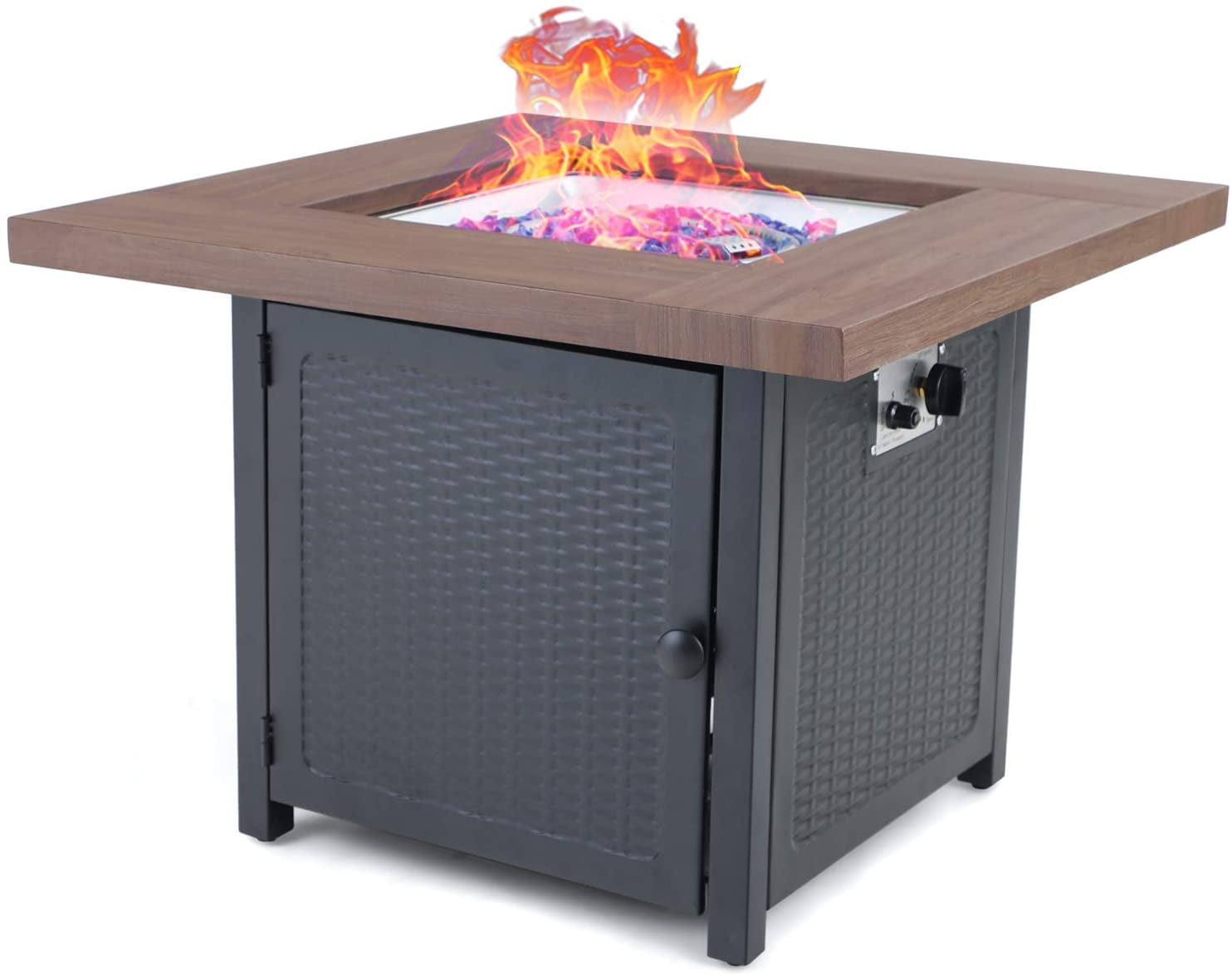 MF Studio Gas Fire Pit Table, 34 MF Studio Gas Fire Pit Table, 34