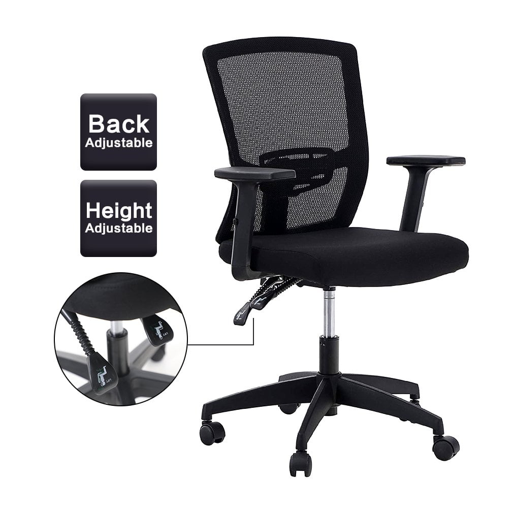 MAISON ARTS Ergonomic Mesh Office Chair, High Back Comfortable Task Chair,  Modern Desk Chair with Adjustable Lumbar Support and Headrest - Extra