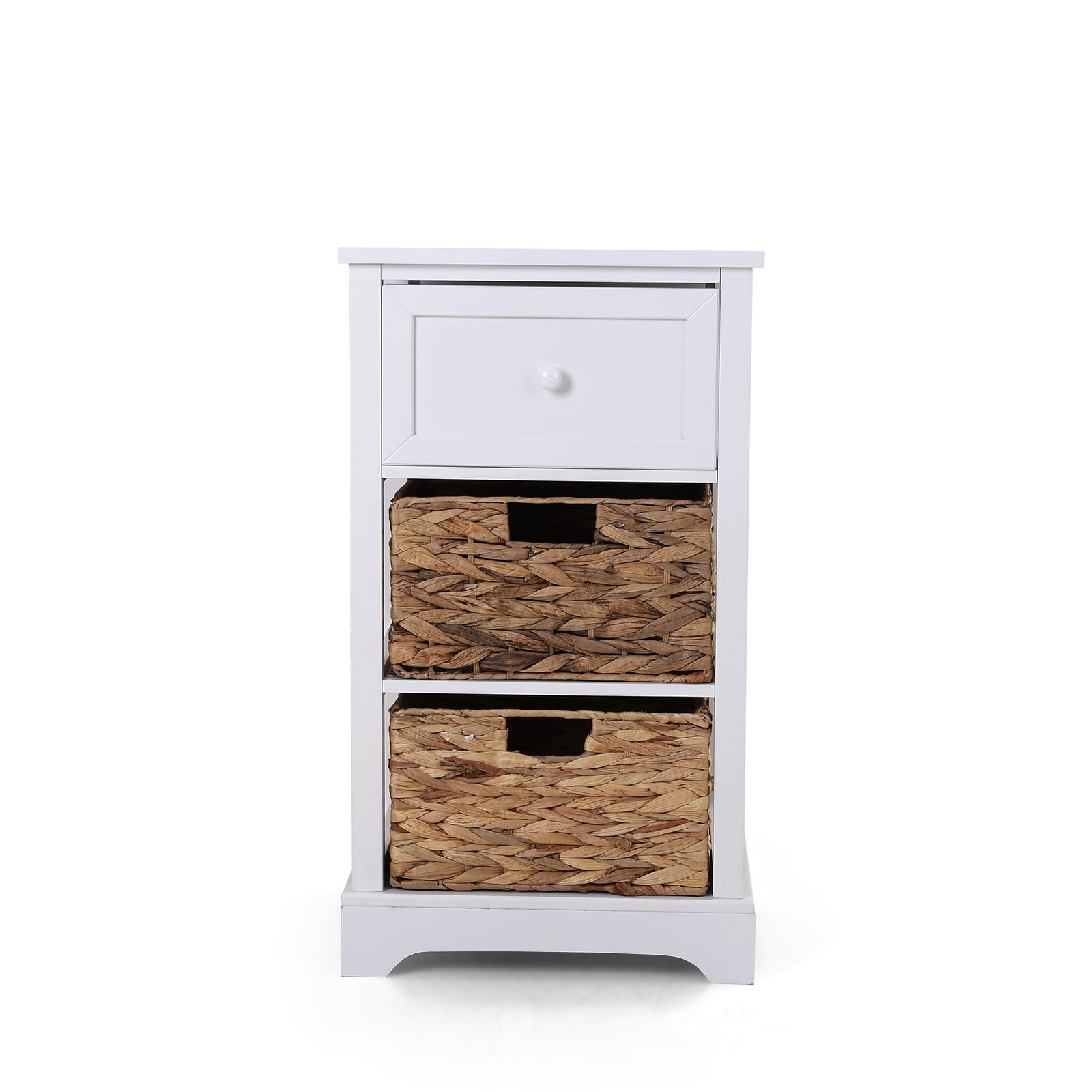 MF Studio Nightstand Three Drawers Decorative Storage with