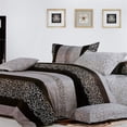 thumbnail image 1 of [Charming Garret] 100% Cotton 3PC Comforter Cover/Duvet Cover Combo (Twin Size), 1 of 9